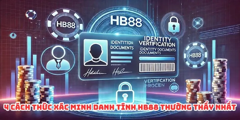 4 cách thức xác minh danh tính HB88 thường thấy nhất