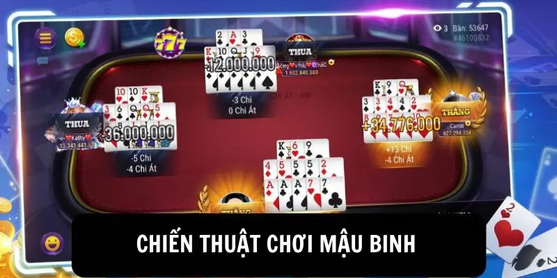 Các chiến thuật chơi Mậu Binh hiệu quả tại hb88