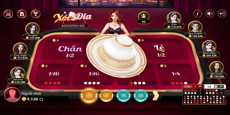 HB88 - Xóc Đĩa dễ chơi, an toàn, thắng lớn