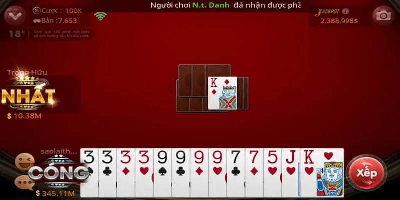 Cách chơi bài đơn giản
